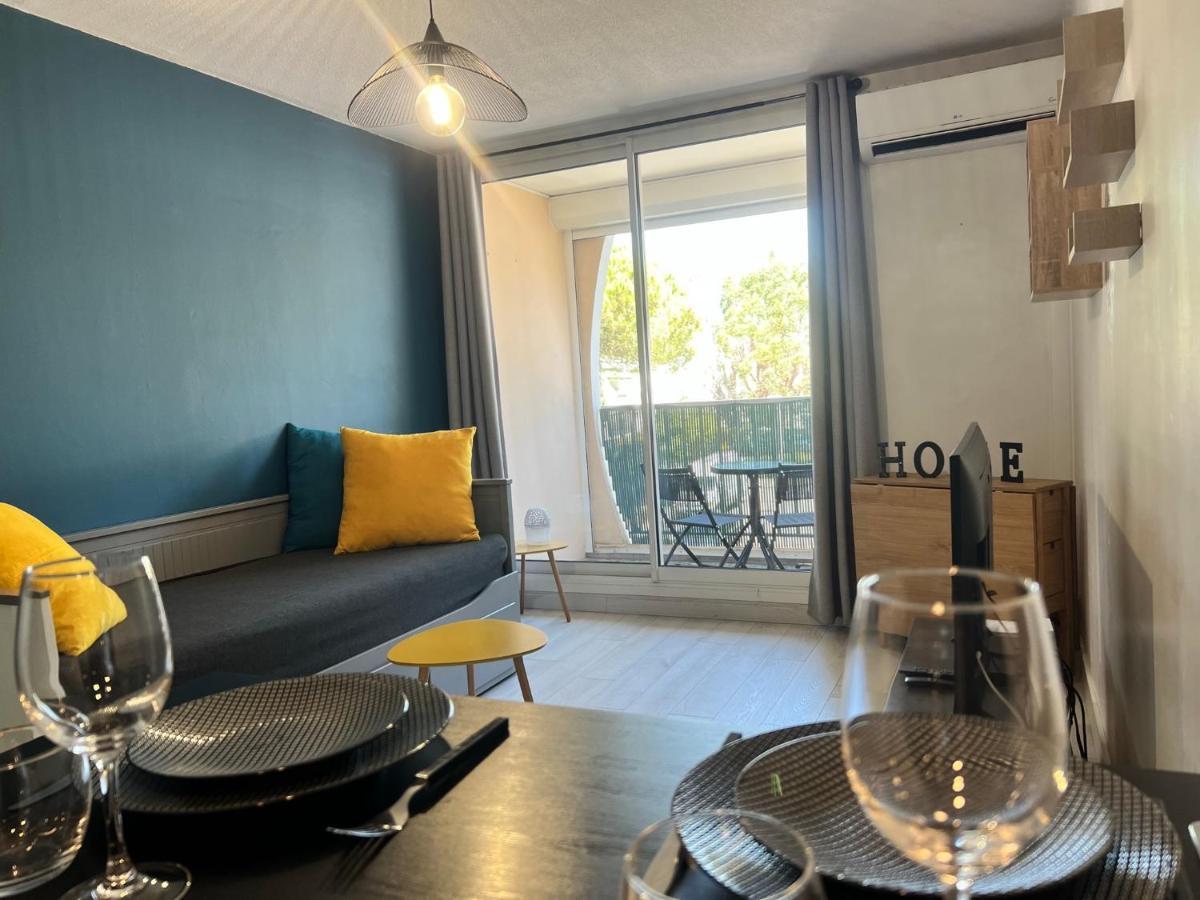 Les Appartements De Lina By Lg Immo -Studio Abri-Cotier - Self Check-In - La Grande-Motte Exterior foto